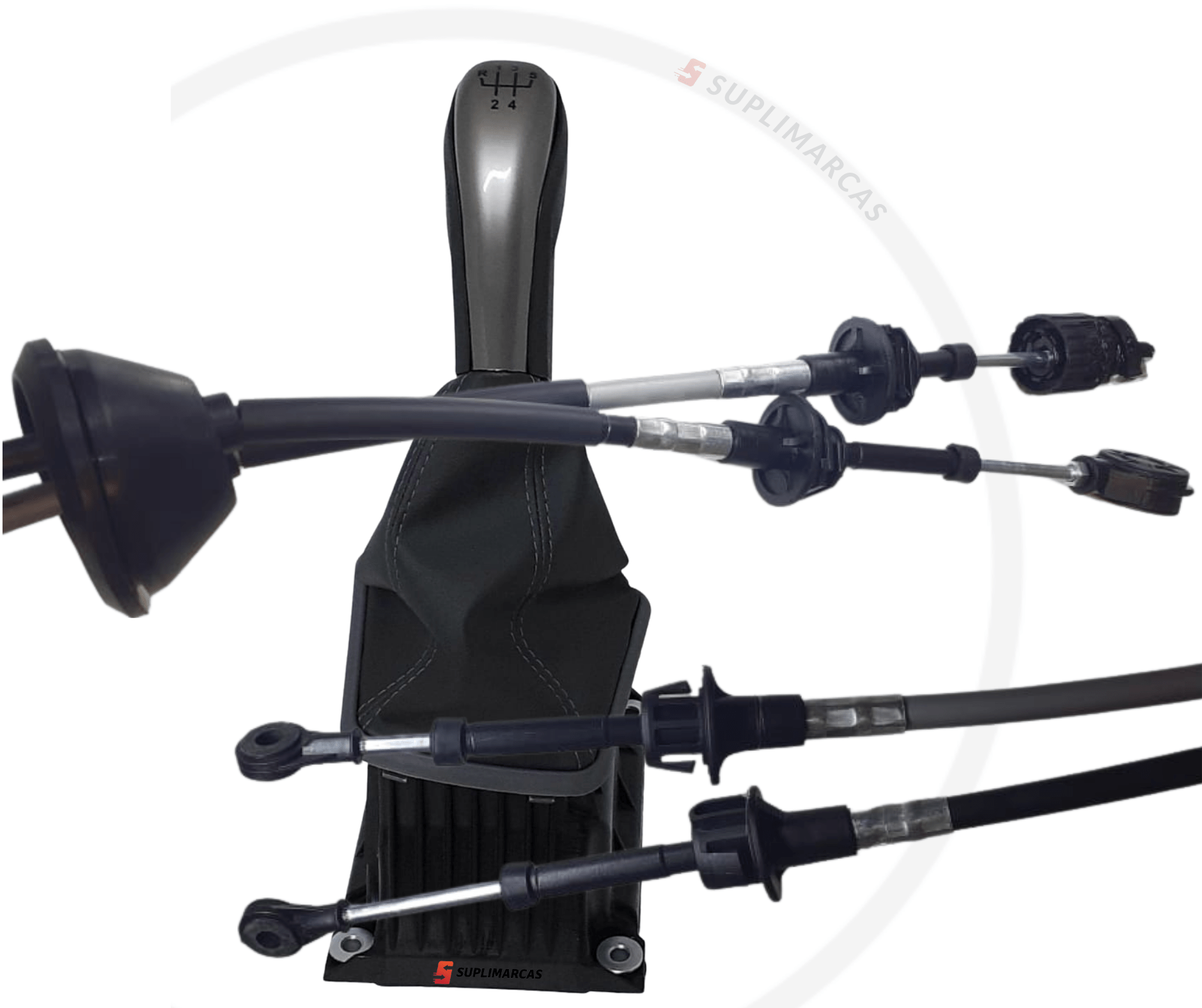 Kit Cabo duplo e Alavanca de Cambio Chevrolet Agile 09/14 e Montana 11/14
