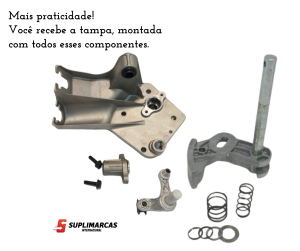 Tampa Seletora Gm Completa Celta Corsa Astra Prisma Sistema À Cabo