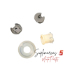 Kit reparo buchas cabo comando marcha Fox Gol Saveiro Voyage
