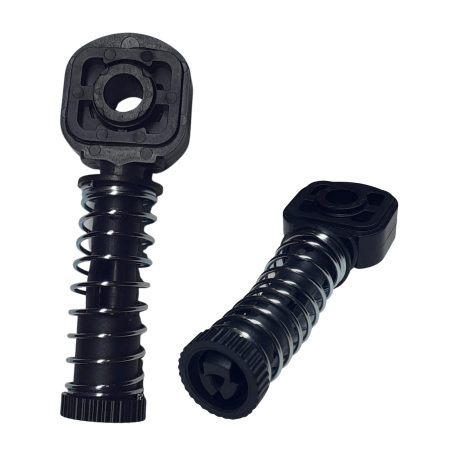 Par Terminal do cabo de engate Bora Golf Beetle Audi A3 A4 furo de 10mm