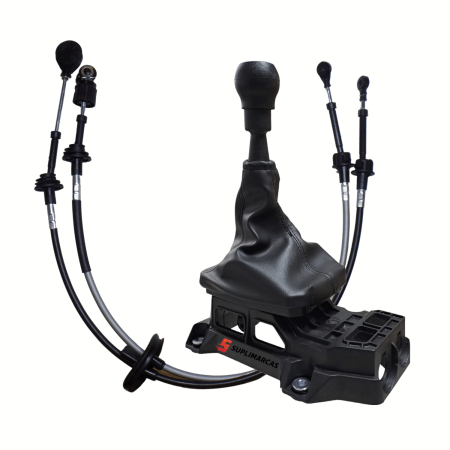 Kit cabo de marcha e alavanca de cambio completa Corsa Celta Prisma