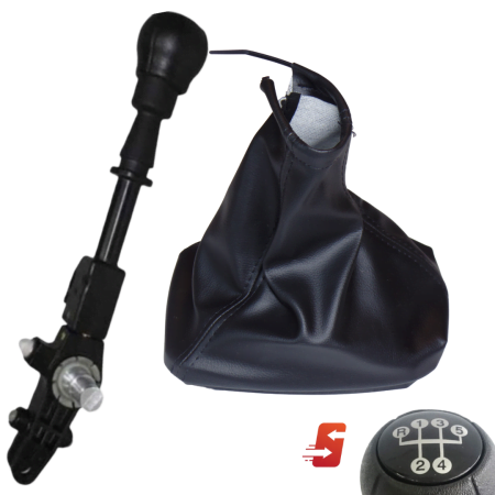 Alavanca De Cambio Com Coifa Celta Corsa Classic Prisma – Sistema A Cabo